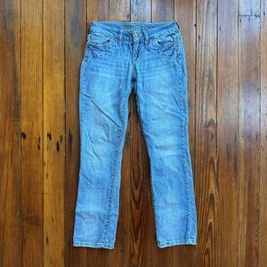 Vintage 2000s Delias Morgan crop low rise jeans 1/2 short